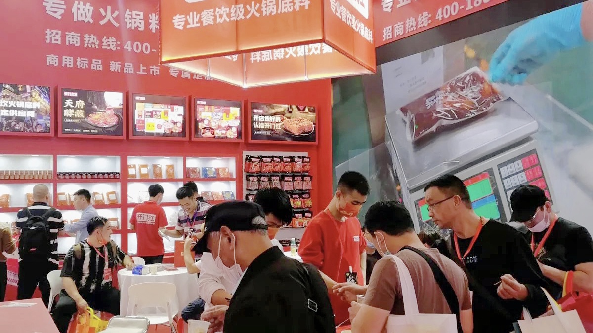 漫味龍廚攜“開門紅”驚喜亮相南京展會，各底料產品贏得消費者青睞